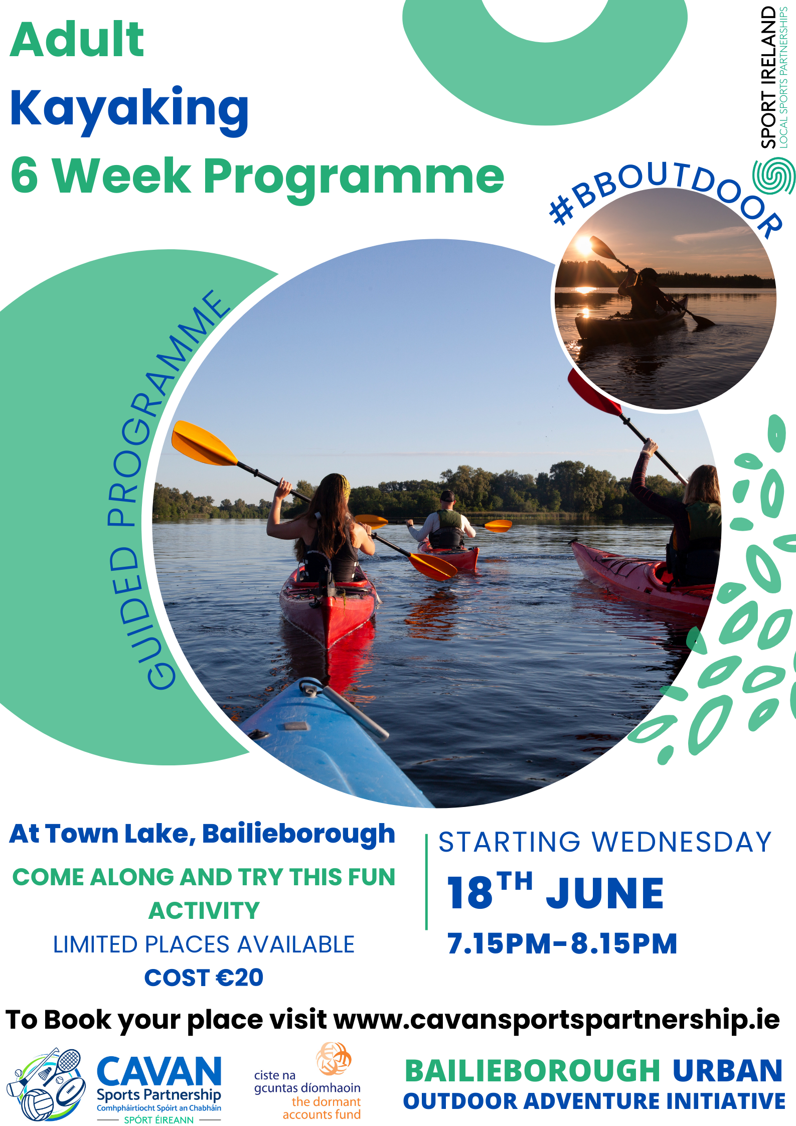 Adult Kayaking Poster