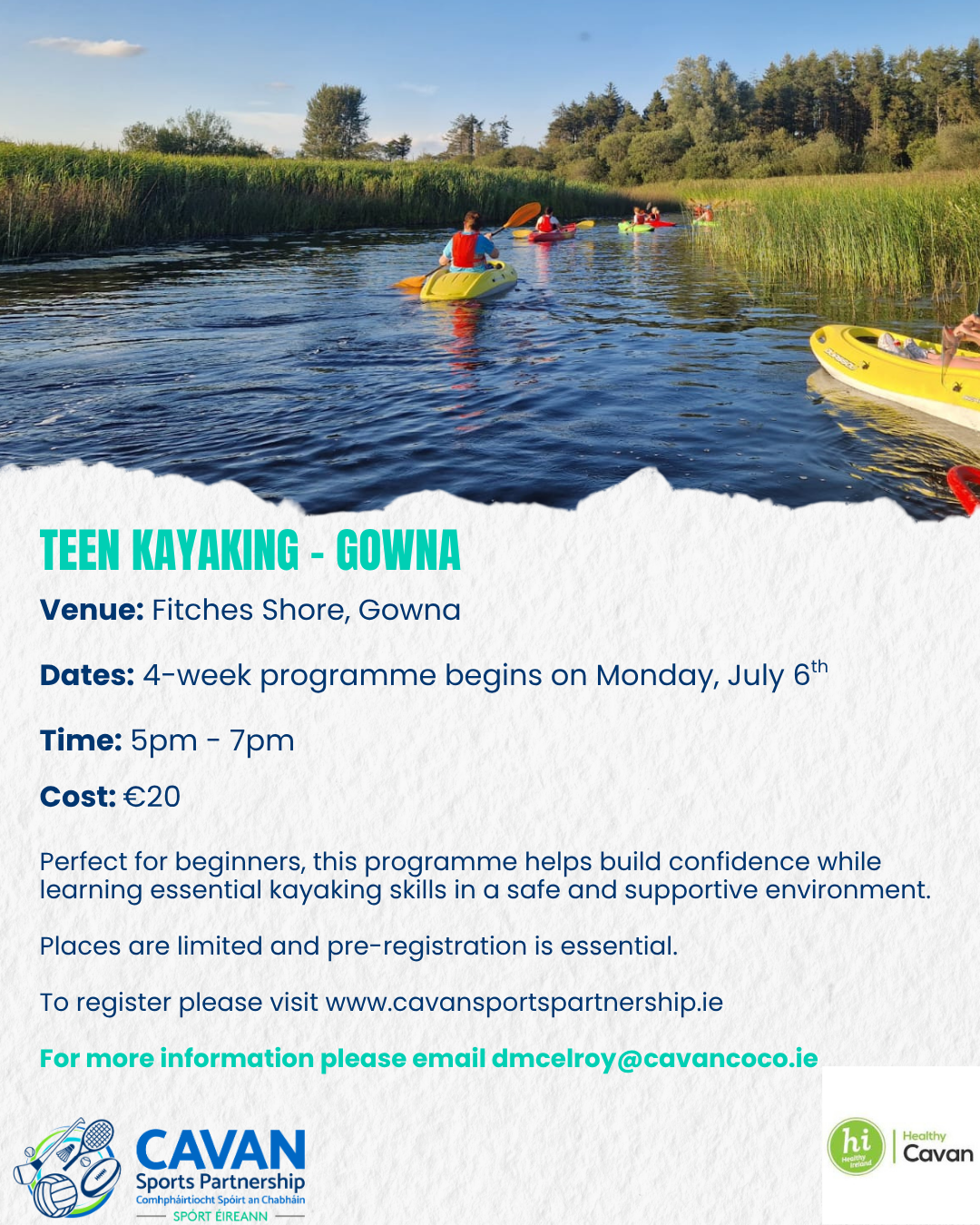 Teen Kayaking Gowna